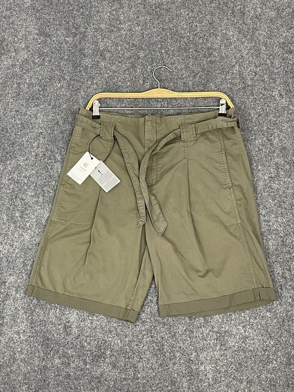 Claudia Strater Shorts Womens 8 Paperbag Green Amsterdam W:36 N306